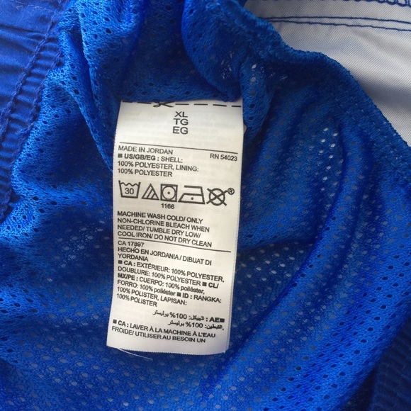 Old Navy Men’s Printed Swim Trunks Size XL Blue - Picture 7 of 8